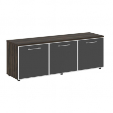 Yalta Тумба модульная LT.TS-3.5 black Дуб Мали/Стекло Black 1642*450*580