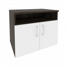 Onix Тумба для оргтехники O.TM-1 Дуб Мали/Белый Бриллиант 800*600*680