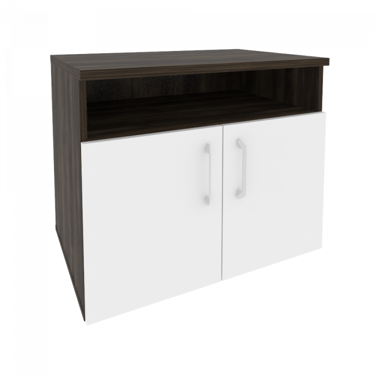 Onix Тумба для оргтехники O.TM-1 Дуб Мали/Белый Бриллиант 800*600*680