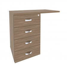 Onix Direct Тумба приставная (универсальная л/пр) O.TPU-4 Дуб Аризона 842*460*750