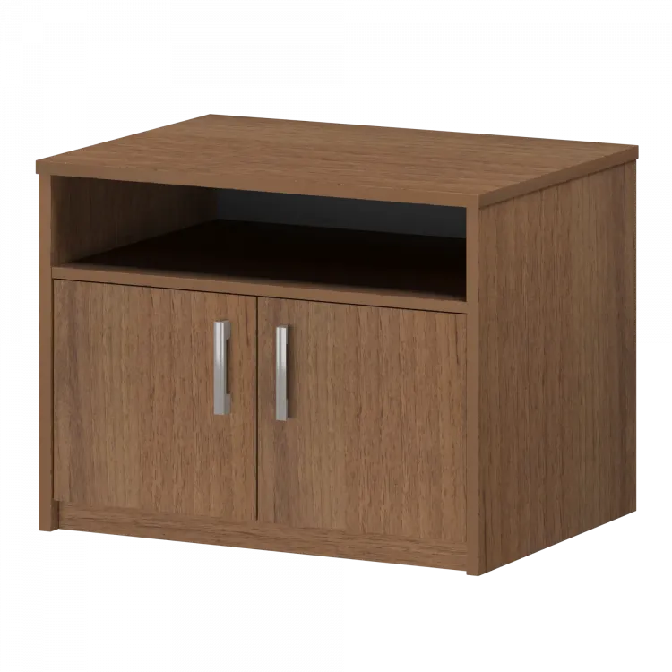 Тумба под оргтехнику АТ-10 Орех 800x600x600 Арго