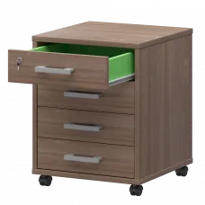 Тумба подкатная АТЛ-04 Темный шимо 440x450x600 Арго