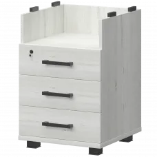 Корпус тумбы приставной НТ-320.Ч Сосна винтер 440x450x750 Аргентум