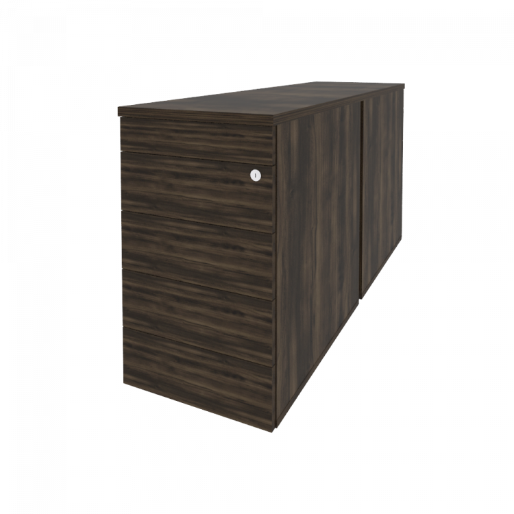 Onix Тумба двойная приставная/опорная (TIP-ON) O.TPO-2.7 TIP Дуб Мали 432*1475*750