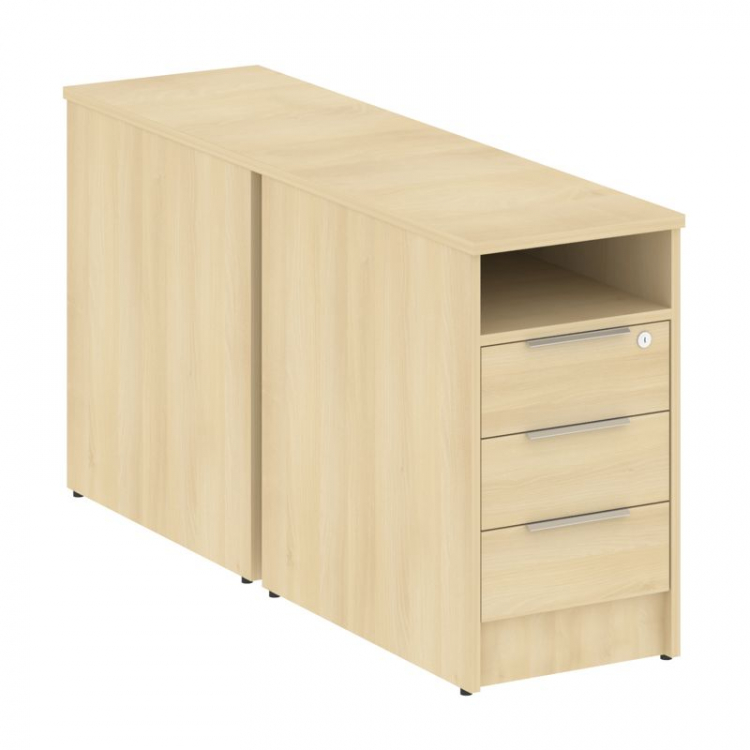 Metal System Тумба приставная Б.ТП-2 Акация Лорка 412*1475*750