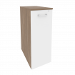 Onix Тумба высокая выдвижная приставная/опораная O.VTPO-7 Дуб Аризона/Белый Бриллиант 432*720*1120
