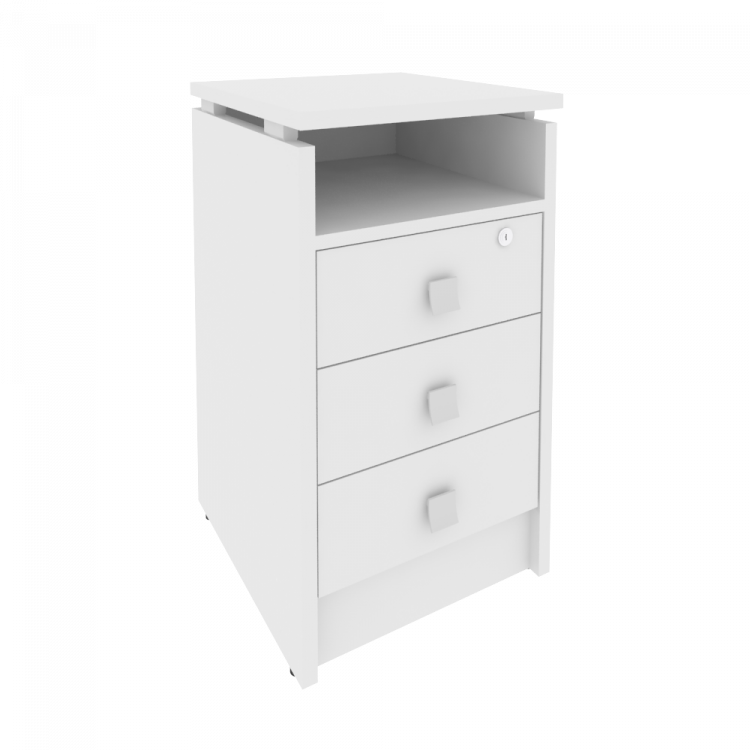 Style Тумба приставная с фолдингом Л.ТП-4F Белый 420*450*750