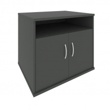 Riva Тумба сервисная, с дверьми А.ТМ-1-S Антрацит 770*600*685
