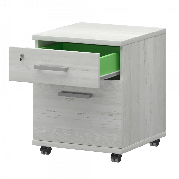 Тумба подкатная файловая НТ-330.ФЛ Сосна винтер 430x442x583 Аргентум