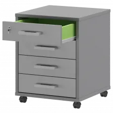 Тумба подкатная АТЛ-04 Серый 440x450x600 Арго