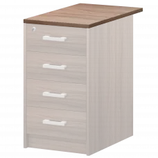 Крышка к приставным тумбам А-707 Темный шимо 440x730x22 Арго