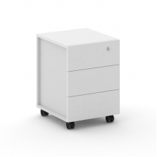Тумба мобильная CRU.TM-1 Белый Бриллиант UM 420*460*587