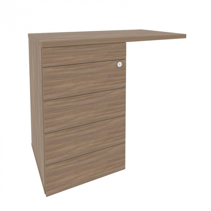Onix Direct Тумба приставная (TIP-ON) (универсальная л/пр) O.TPU-4 TIP Дуб Аризона 842*460*750