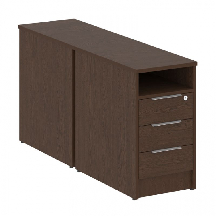 Metal System Тумба приставная Б.ТП-2 Венге Цаво 412*1475*750