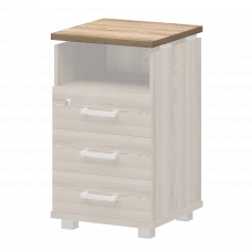 Крышка тумбы НТ-320.45 Дуб сафари 438x444x25 Аргентум