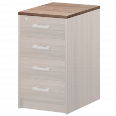 Крышка к приставным тумбам А-707.60 Темный шимо 440x600x22 Арго