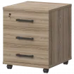 Тумба подкатная НТ-330.Ч Дуб сафари 446x445x583 Аргентум