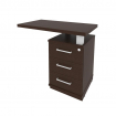 First Тумба приставная с топом правая KTP-1 (R) Венге Цаво 900*500*765