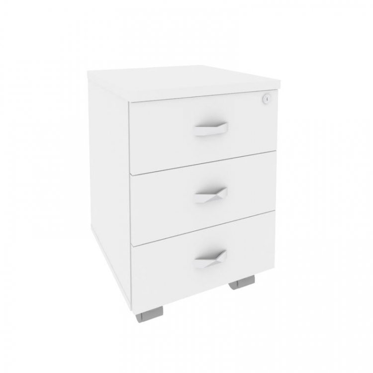 Onix Direct Тумба мобильная O.TM-3 Белый Бриллиант 432*460*611