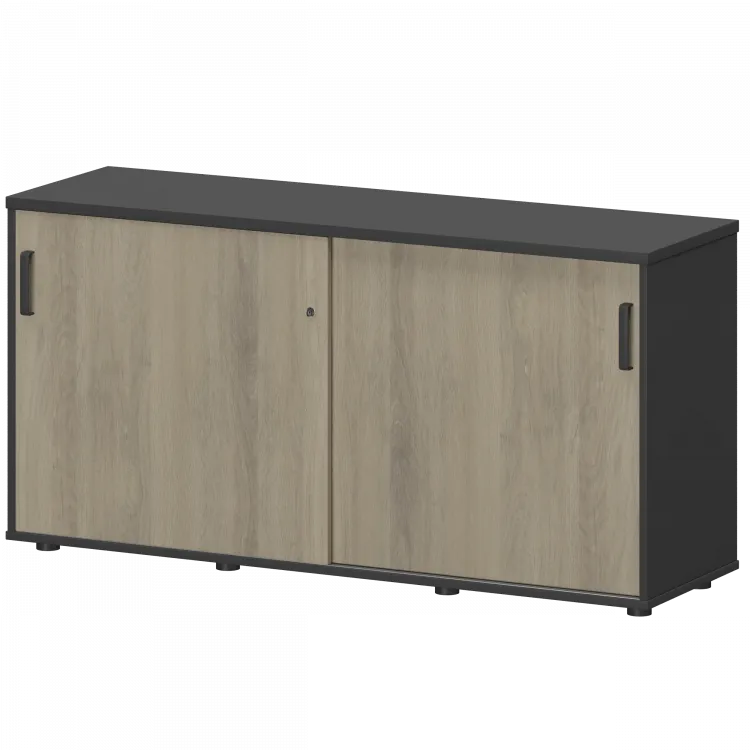 Тумба-купе СМТ-15.7К Тип1 Графит/Кронберг 1496x444x750 Смарт