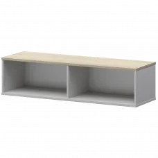 Надставка для тумбы-купе СМТ-15Н25 Белый/Кронберг 1496x444x400 Смарт