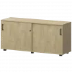 Тумба-купе НТМ-15.7.Ч Баттл Рок 1496x442x750 Аргентум