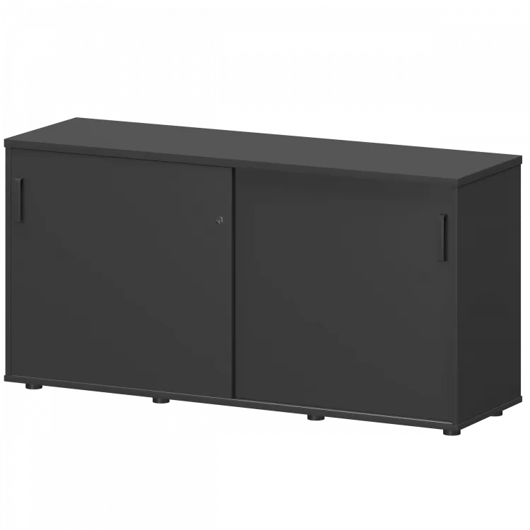 Тумба-купе СМТ-15.7К Графит 1496x444x750 Смарт