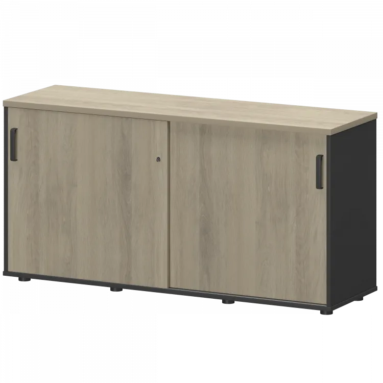 Тумба-купе СМТ-15.7К Тип2 Графит/Кронберг 1496x444x750 Смарт