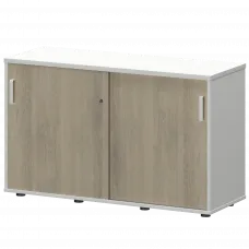 Тумба-купе СМТ-12К Тип1 Белый/Кронберг 1236x444x750 Смарт