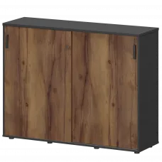 Тумба-купе СМТ-15.11К Тип1 Графит/Таксония 1496x444x1150 Смарт