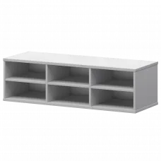 Надставка с вставкой для тумбы-купе СМТ-12НВ.18 Белый 1236x444x400 Смарт