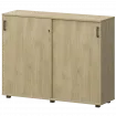 Тумба-купе НТМ-15.12.Ч Баттл Рок 1496x442x1283 Аргентум