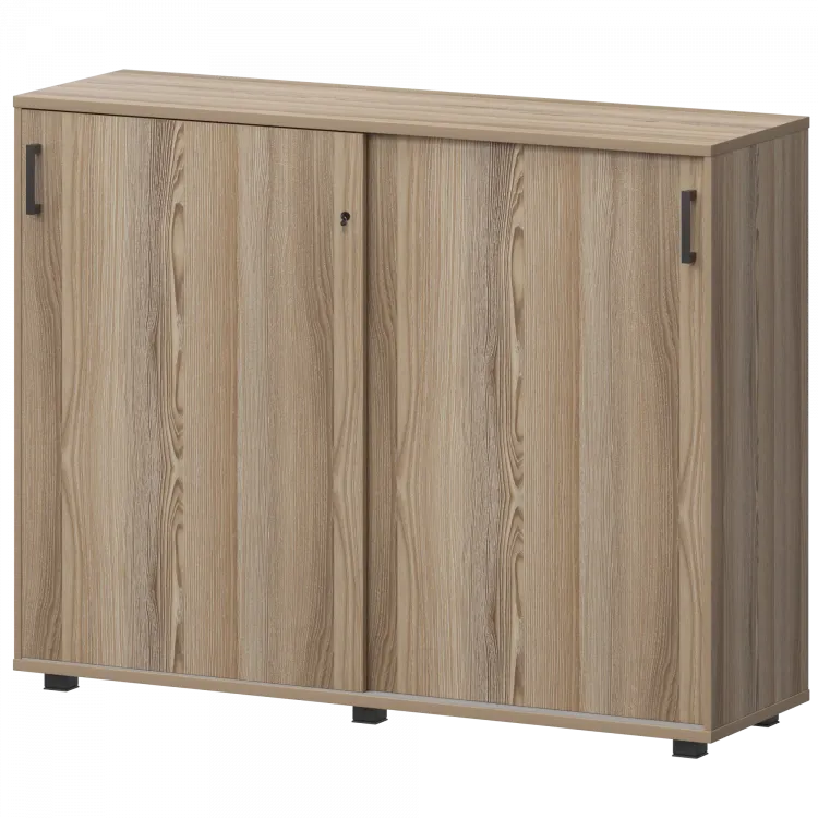 Тумба-купе НТМ-15.12.Ч Дуб сафари 1496x442x1283 Аргентум