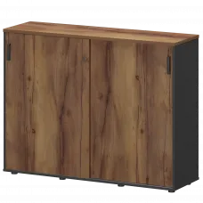 Тумба-купе СМТ-15.11К Тип2 Графит/Таксония 1496x444x1150 Смарт