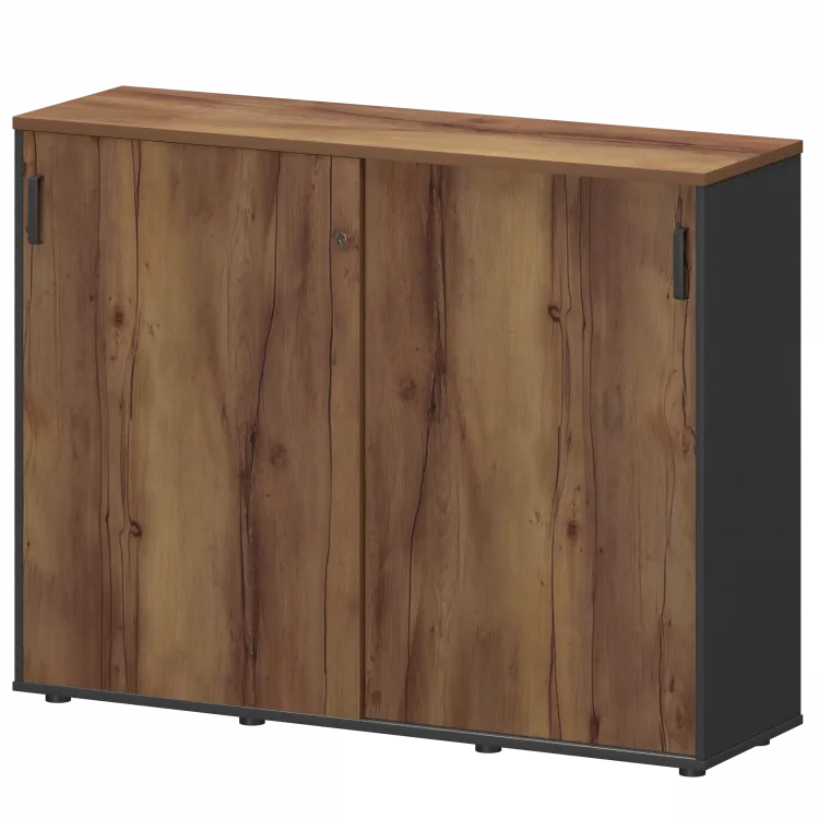 Тумба-купе СМТ-15.11К Тип2 Графит/Таксония 1496x444x1150 Смарт