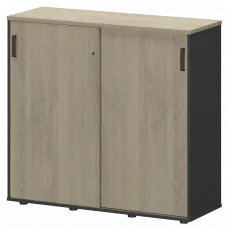 Тумба-купе СМТ-12.11К Тип2 Графит/Кронберг 1236x444x1150 Смарт