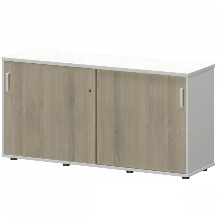 Тумба-купе СМТ-15.7К Тип1 Белый/Кронберг 1496x444x750 Смарт