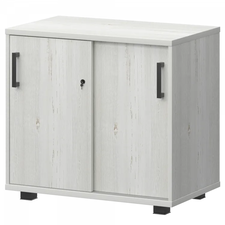 Тумба-купе НТМ-7.7.Ч Сосна винтер 730x442x750 Аргентум