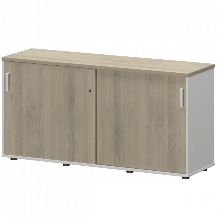 Тумба-купе СМТ-15.7К Тип2 Белый/Кронберг 1496x444x750 Смарт