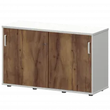 Тумба-купе СМТ-12К Тип1 Белый/Таксония 1236x444x750 Смарт