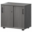 Тумба-купе НТМ-7.7.Ч Лиственница 730x442x750 Аргентум