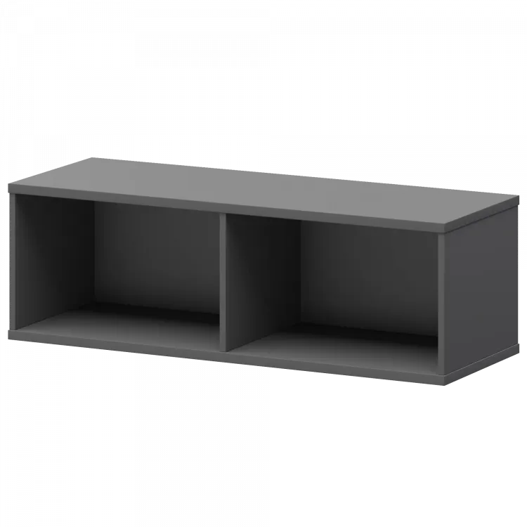 Надставка для тумбы-купе СМТ-12Н25 Графит 1236x444x400 Смарт