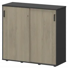 Тумба-купе СМТ-12.11К Тип1 Графит/Кронберг 1236x444x1150 Смарт