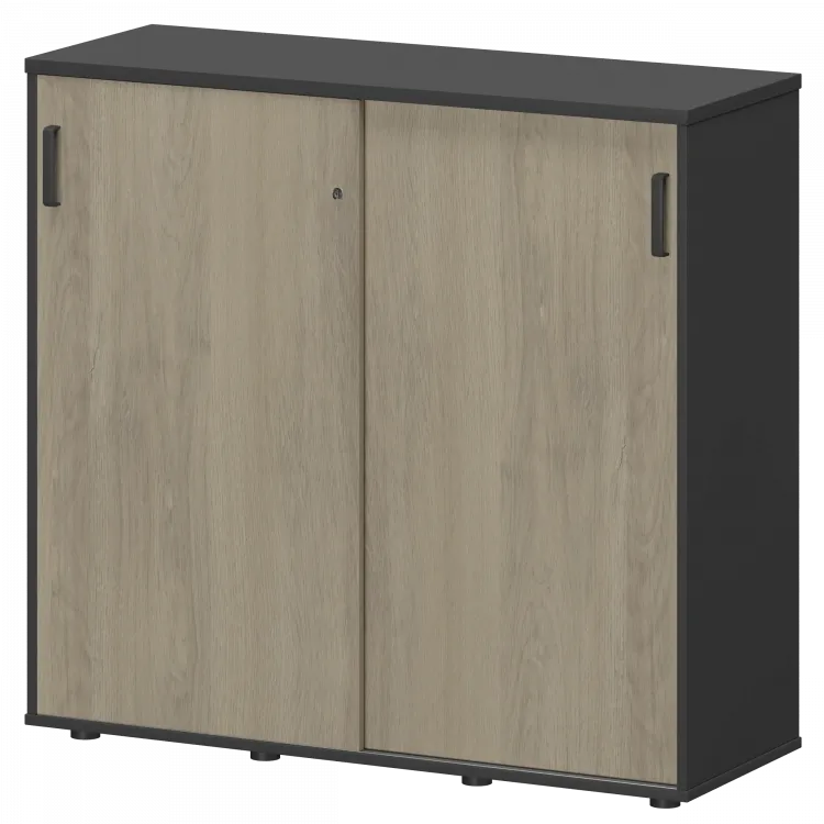 Тумба-купе СМТ-12.11К Тип1 Графит/Кронберг 1236x444x1150 Смарт