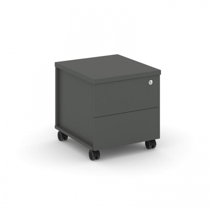 Style Project Тумба мобильная усил. колеса SN.TMU-005 Антрацит 416*460*437