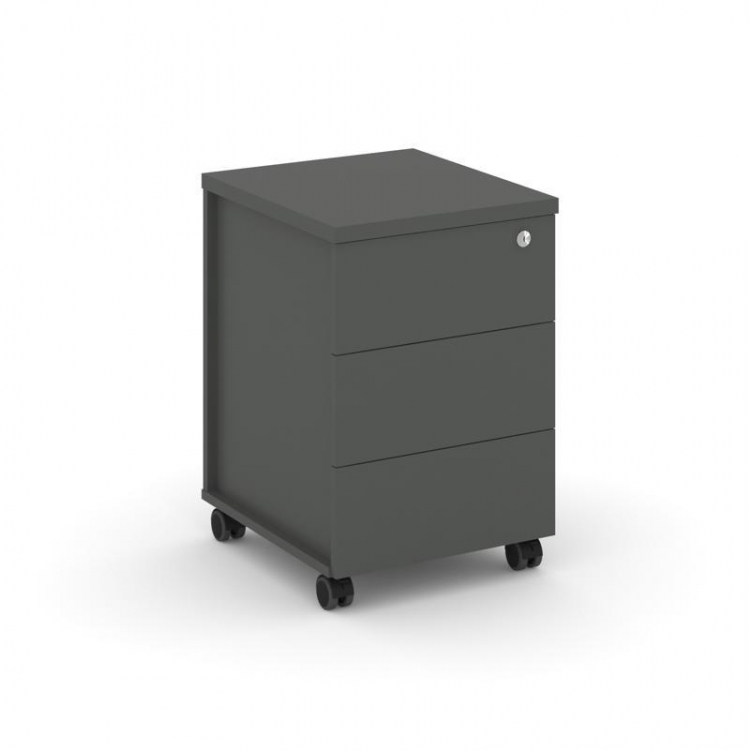 Style Project Тумба мобильная усил. колеса SN.TMU-006 Антрацит 416*460*611