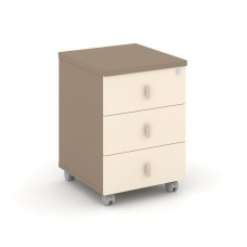 Estetica Тумба мобильная ES.ТМ-3 Латте/Сатин 432*460*611