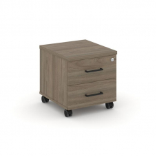 Style Project Тумба мобильная усил. колеса SN.TMU-001 Вяз Благородный/Черный Ручки 416*460*437