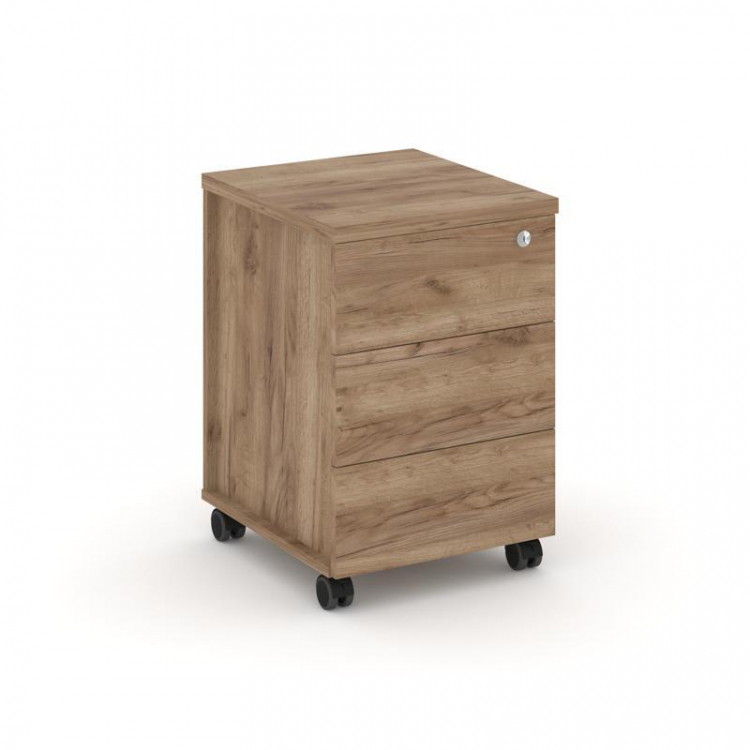 Style Project Тумба мобильная усил. колеса SN.TMU-006 Дуб Табак 416*460*611