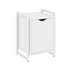 Loft Тумба на регулируемых опорах+фасад VR.L-T2.O Белый Бриллиант/Металл Белый 500*460*719